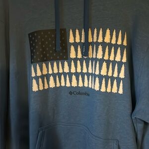 COLUMBIA MENS HOODED JACKET